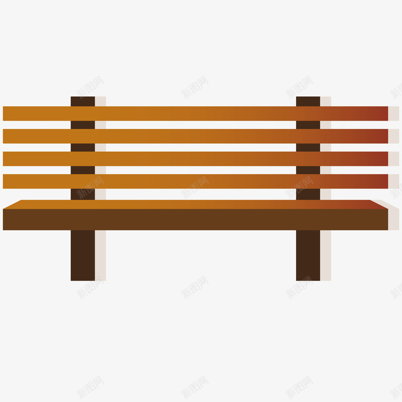 公园椅凳矢量图ai免抠素材_新图网 https://ixintu.com 公园 凳子 椅子 灰色 矢量图