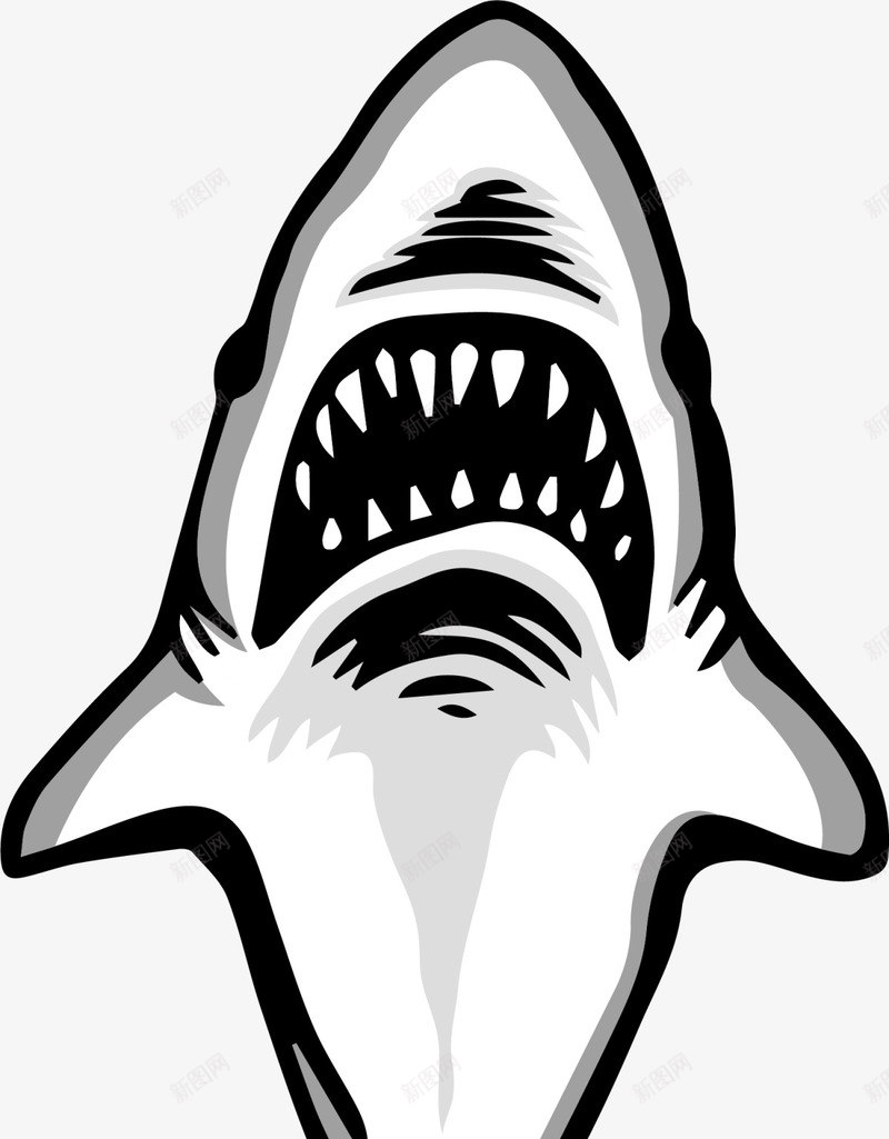 灰色立体凶猛鲨鱼png免抠素材_新图网 https://ixintu.com 6月8号 世界海洋日 凶猛鲨鱼 大海 大白鲨 立体鲨鱼 自然