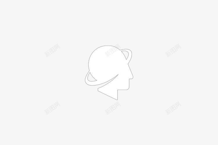 简洁大气logo图案图标png_新图网 https://ixintu.com logo设计 标志 白色