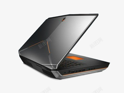 灰色笔记本电脑png免抠素材_新图网 https://ixintu.com 外星人笔记本 平面 数码 电器 电脑 设计
