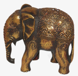 木雕大象软装饰品素材
