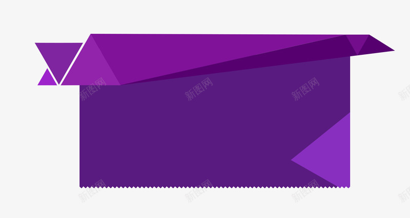 不规则图形紫色产品边框png免抠素材_新图网 https://ixintu.com 不规则图形 产品边框 紫色边框 边框
