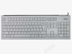 网吧键盘白色键盘高清图片
