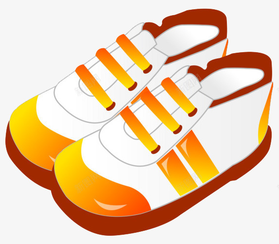 一双鞋子png免抠素材_新图网 https://ixintu.com PNG图形 卡通 装饰 运动鞋 鞋子