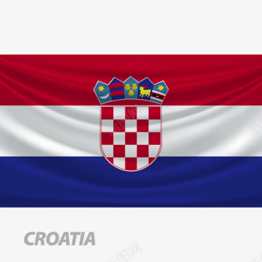 CROATIA矢量图图标图标