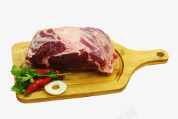菜板上的牛肉素材