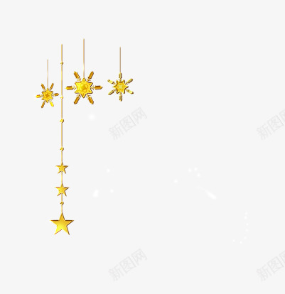 不规则装饰星星图案png免抠素材_新图网 https://ixintu.com 不规则 图案 星星 装饰 金色
