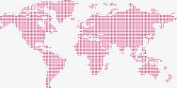 世界地图紫色创意素材