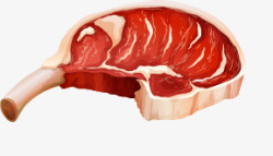 牛大腿肉牛肉高清图片