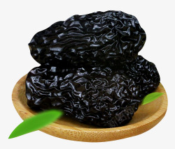 黑枣肉质特写即食黑枣蜜枣高清图片