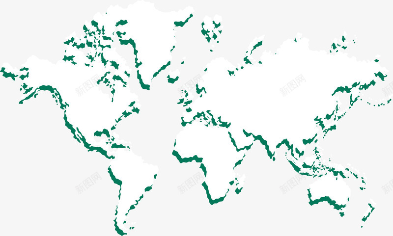 地球3D板块矢量图eps免抠素材_新图网 https://ixintu.com 3D 地壳 地球 地球板块 大陆板块 板块 运动 矢量图