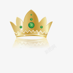 金色女王冠素材