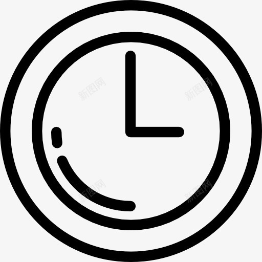 等待图标png_新图网 https://ixintu.com UI 定时器 工具和器具 时间 时间动画 秒表 秒表矢量卡通图 等待界面 计时器
