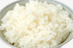 煮熟的大米米饭特写高清图片