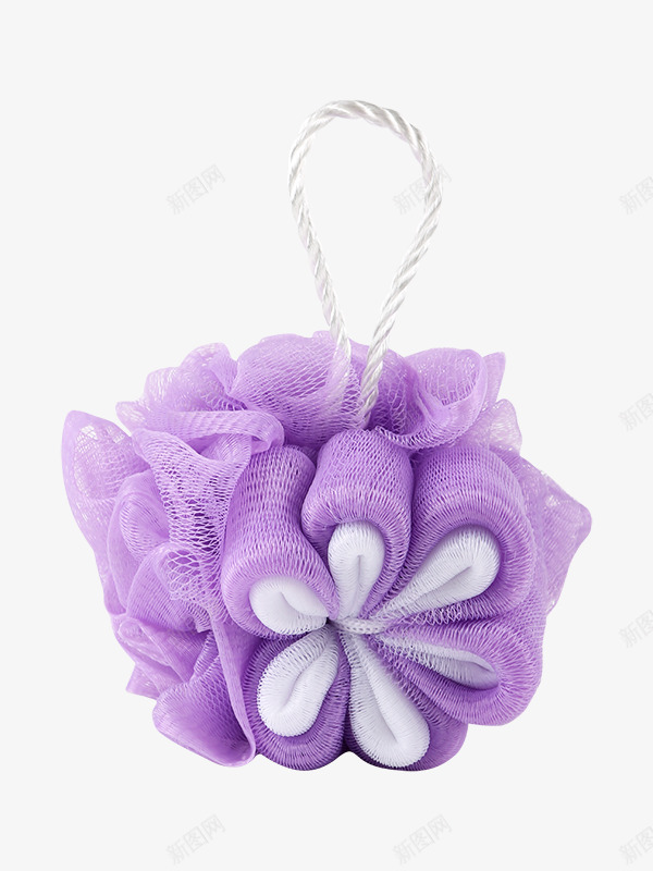 紫色浴花png免抠素材_新图网 https://ixintu.com 产品图 实物图 浴花 紫色