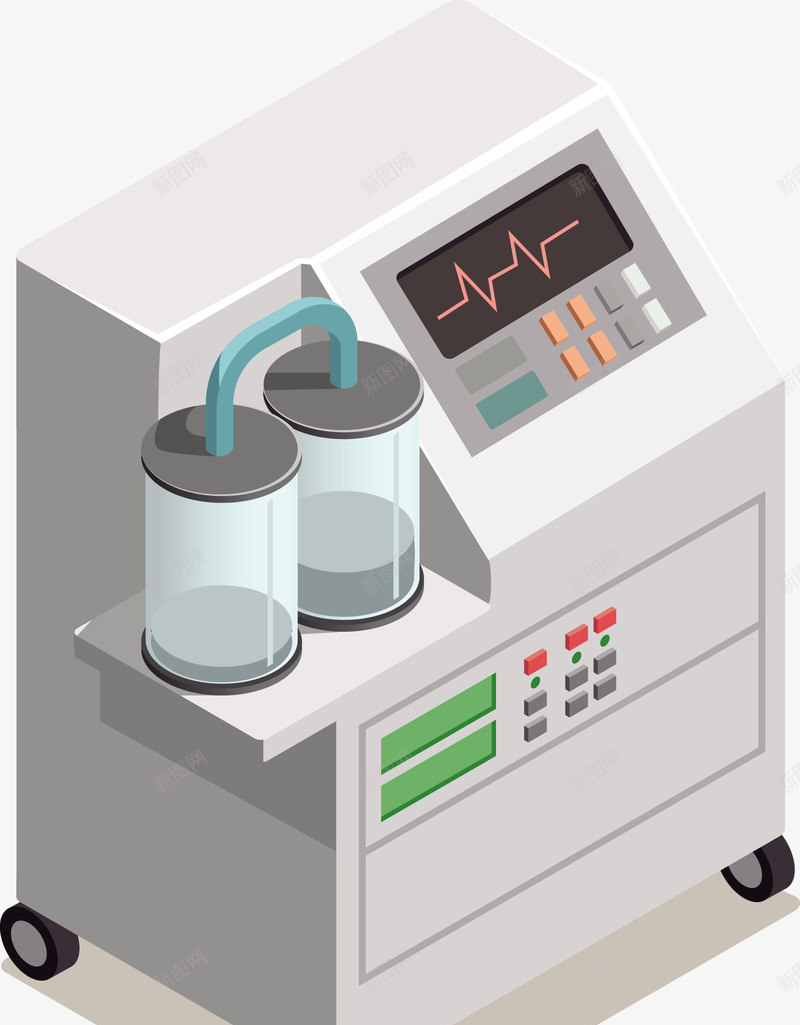 一个灰色医疗洗胃机矢量图eps免抠素材_新图网 https://ixintu.com 一个洗胃机 洗胃机 洗胃机PNG 灰色 灰色洗胃机 矢量洗胃机 矢量图