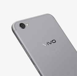 紫色智能手机背面VIVOX9智能手机灰色背面高清图片
