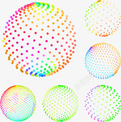 圆形3D小球素材