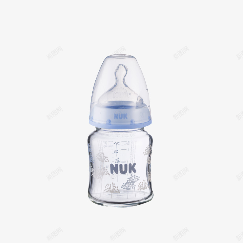 紫色NUK奶瓶png免抠素材_新图网 https://ixintu.com 产品实物 初生儿奶瓶 德国进口NUK奶瓶