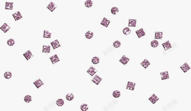 紫色不规则体漂浮装饰png免抠素材_新图网 https://ixintu.com 不规则 漂浮 紫色 装饰