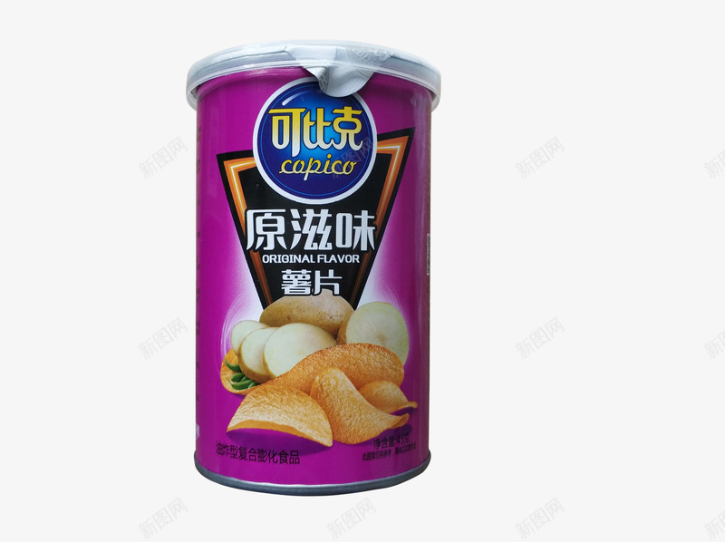 可比克薯片原味png免抠素材_新图网 https://ixintu.com 可比克 土豆 紫色 薯片