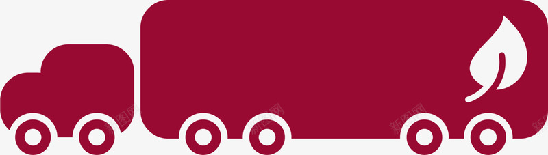 小清新红色卡车png免抠素材_新图网 https://ixintu.com 小清新卡车 水彩 白色叶子 简约卡车 红色卡车 红色轮胎