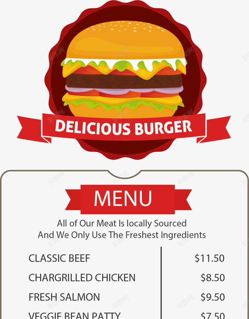 美味的汉堡包png免抠素材_新图网 https://ixintu.com 汉堡 汉堡套餐 牛肉汉堡 矢量素材 鸡肉汉堡