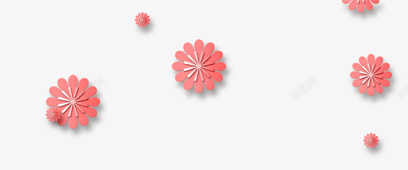 3D立体创意花朵装饰图案psd免抠素材_新图网 https://ixintu.com 3D 3D微立体 立体创意 立体花 花朵 装饰图案