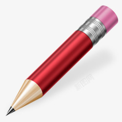 3D红色铅笔素材