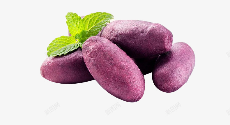 紫薯仔png免抠素材_新图网 https://ixintu.com 产品实物 紫色 紫薯 美味 零食 食物