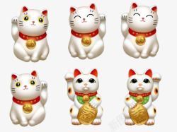 有质感的3D日本招财猫素材