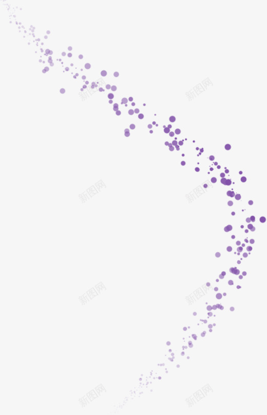 动感弧线圆圈png免抠素材_新图网 https://ixintu.com 动感弧线圆圈 立体 紫色
