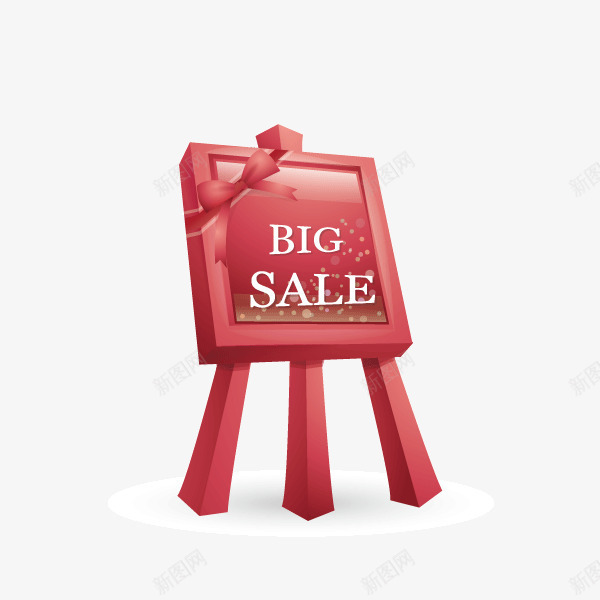 板子三脚架红色bigsalepng免抠素材_新图网 https://ixintu.com bigsale 三脚架 板子 红色