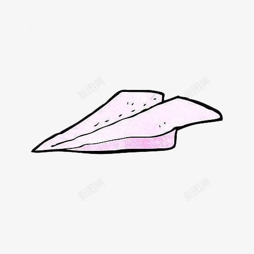 浅紫色纸飞机手绘png免抠素材_新图网 https://ixintu.com 制作 卡通画 手绘 折叠 浅紫色 画画 纸飞机 纸飞机手绘