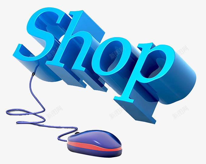SHOP立体字png免抠素材_新图网 https://ixintu.com 3D立体字 PNG透明素材 sho shop 装饰素材 设计素材