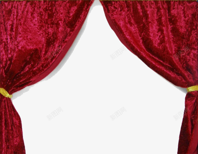 紫红窗帘png免抠素材_新图网 https://ixintu.com 华丽窗帘 大气奢华 欧美风窗帘 紫红色 红色帘布 绒布 高贵面料