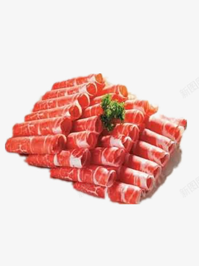 火锅肉卷png免抠素材_新图网 https://ixintu.com 火锅食材 牛肉卷 羊肉卷 荤菜