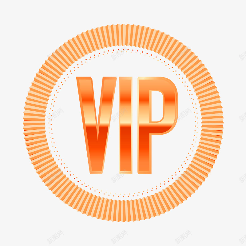 卡通高档VIP标签装饰广告png免抠素材_新图网 https://ixintu.com VIP艺术字 会员标签 创意VIP花纹装饰 淘宝天猫VIP 淘宝天猫VIP模板 金色VIP标签 高档会员标签