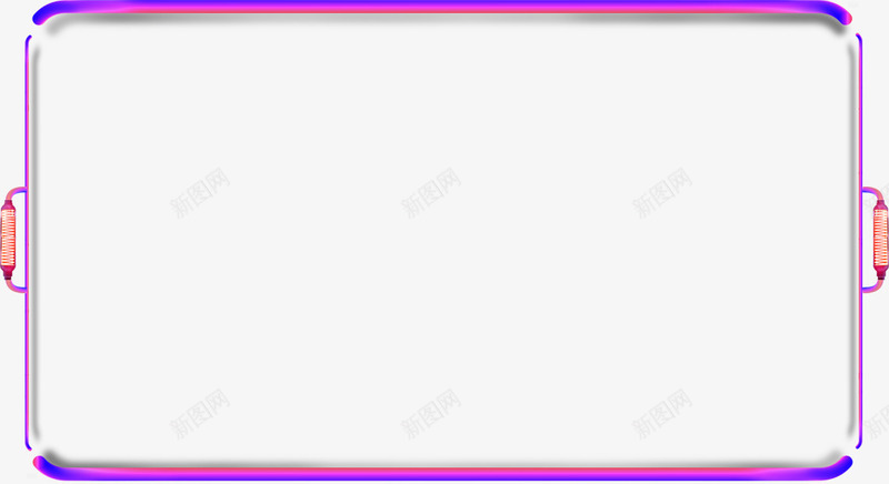 紫色简约线条边框纹理png免抠素材_新图网 https://ixintu.com 免抠PNG 简约 紫色 线条 边框纹理