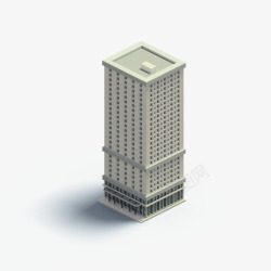 较低层数较低的3D建筑高清图片