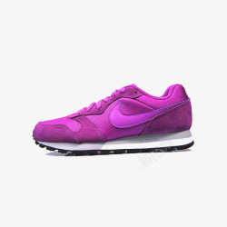 紫色耐克流行鞋素材