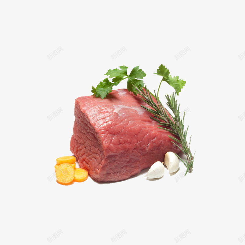 一块牛肉png免抠素材_新图网 https://ixintu.com 生鲜 肉类 食物