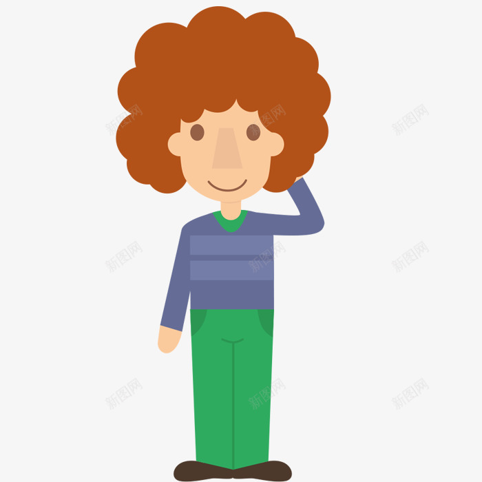 手绘女人png免抠素材_新图网 https://ixintu.com 人物 动漫人物 动漫动画 卡通形象设计 商务卡通 扁平化 扁平化男孩 手绘女人