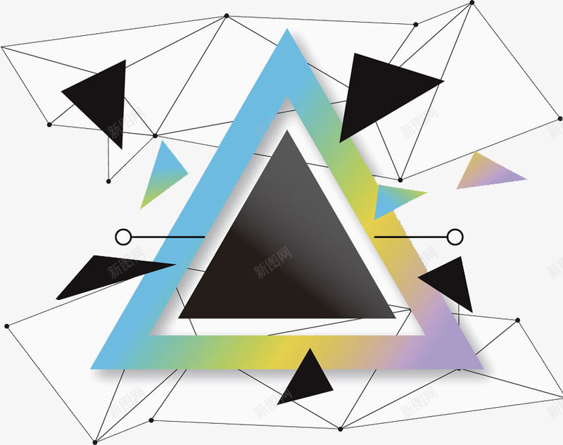 三角形主题创意图案图png免抠素材_新图网 https://ixintu.com 三角形 不规则 主题 创意手绘 叠加 图形 图案 设计 重叠