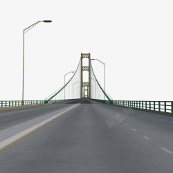桥灯灰色马路大铁索桥桥灯灰色马路大铁索桥高清图片