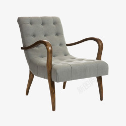 法式实木沙发椅素材