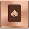 黑桃卡bronzebuttonicons图标png_新图网 https://ixintu.com card spades 卡 黑桃