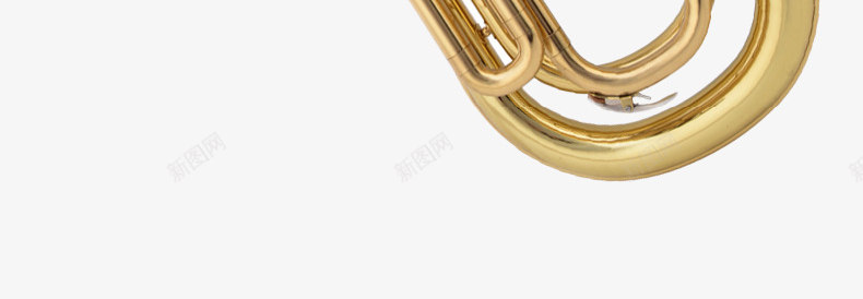 立键次中音号png免抠素材_新图网 https://ixintu.com 中号 乐器 产品实物 管乐 西洋乐器 金属 金色 音乐