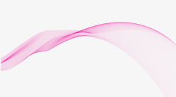 粉色曲线帷幕不规则图形素材