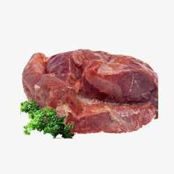 腊牛肉块素材